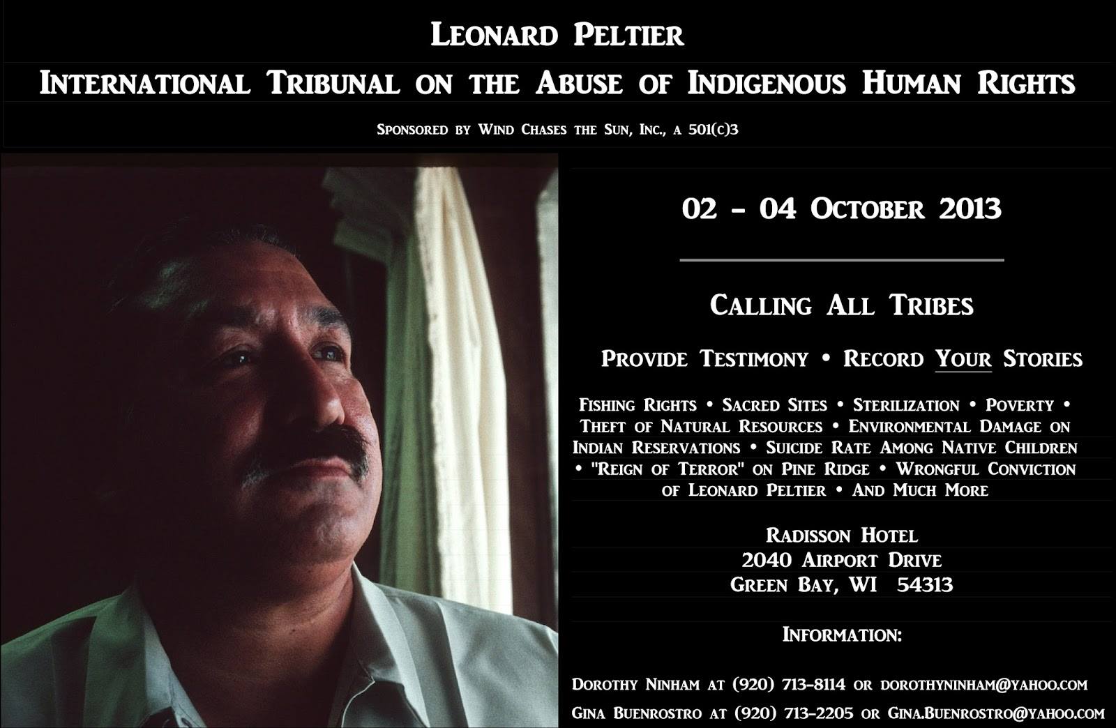 Leonard Peltier Tribunal on Human Rights